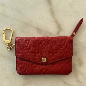 LV Empreinte Pochette Cles key holder coin purse in excellent condition